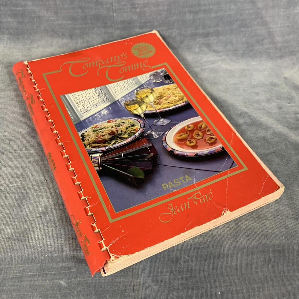 Company’s Coming PASTA Cookbook by Jean Pare First Edition Spiral Bound 1990